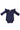 Navy L/S Flutter Bodysuit