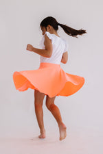 Neon Coral Twirl Skort - Image 2