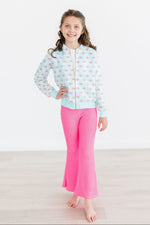Neon Pink Scrunchy Bells - Image 2