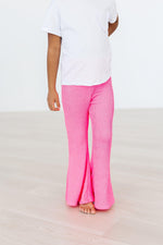 Neon Pink Scrunchy Bells - Image 3