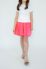 Neon Pink Twirl Skort - Image 3