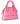 Neon Pink Glitter Girls Crossbody Purse