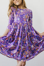 No Bad Days 3/4 Sleeve Pocket Twirl Dress - Image 7