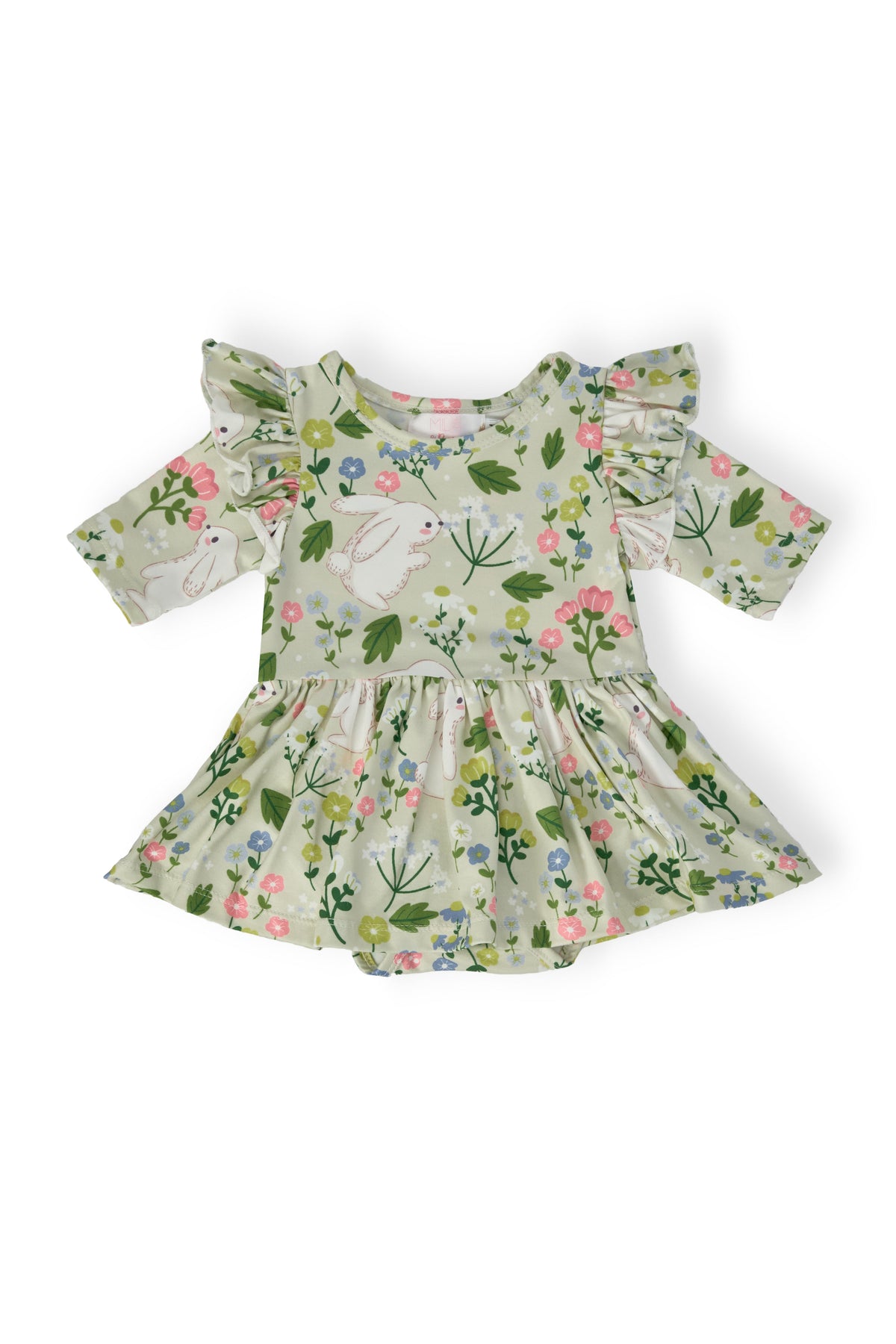 No Bunny Like You Twirl Flutter Bodysuit
