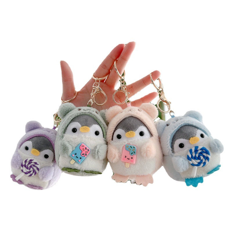 Crossdressing Penguin Doll Ice Cream Small Pendant Shaper Doll - Cindi Book