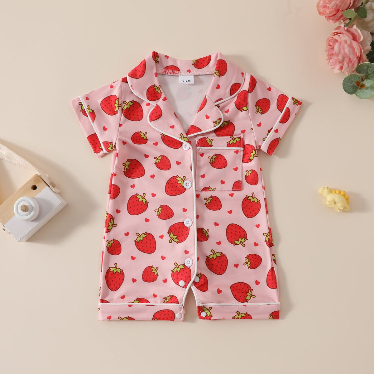 Printed Fashion Personalized Girls' Bow Jumpsuit - Cindi Book