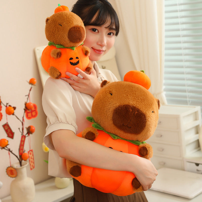 Cute Cappie Baran Melon Capybara Doll Plush Toys - Cindi Book