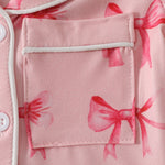 Printed Fashion Personalized Girls' Bow Jumpsuit - Cindi Book