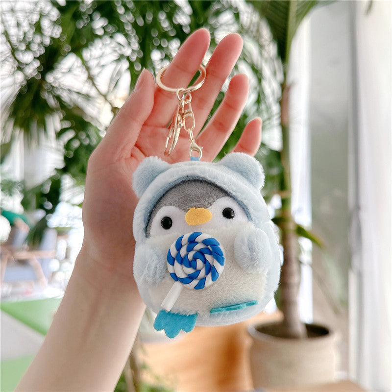 Crossdressing Penguin Doll Ice Cream Small Pendant Shaper Doll - Cindi Book