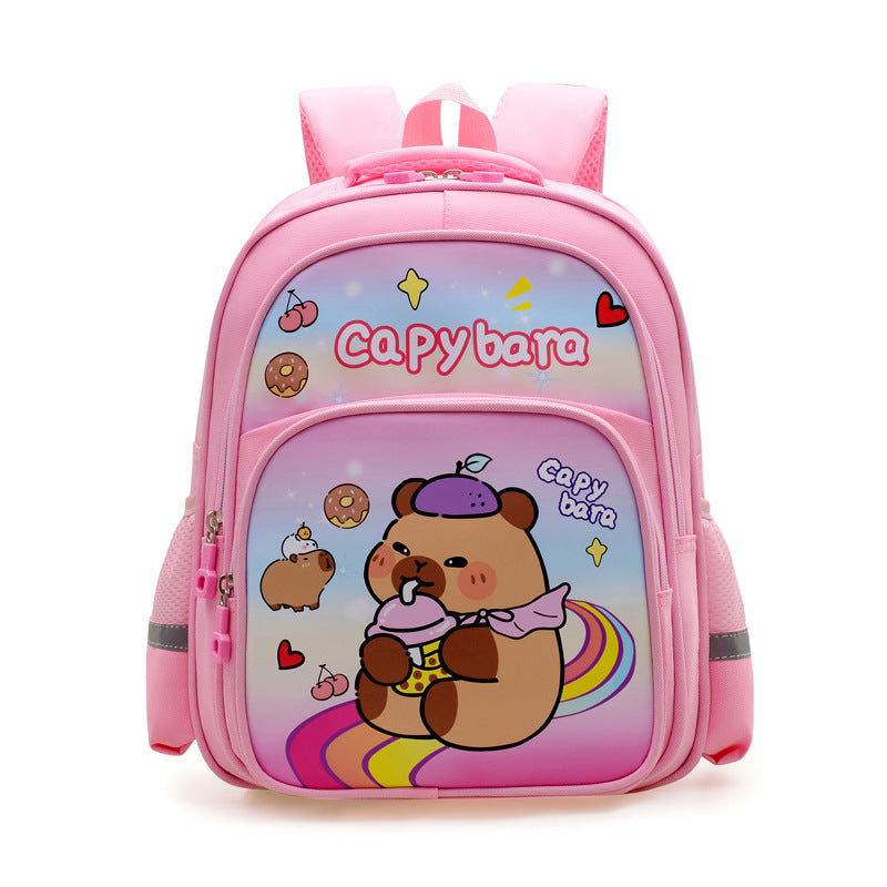 New Children's School Bag Cartoon Capabala School Bag - Cindi Book