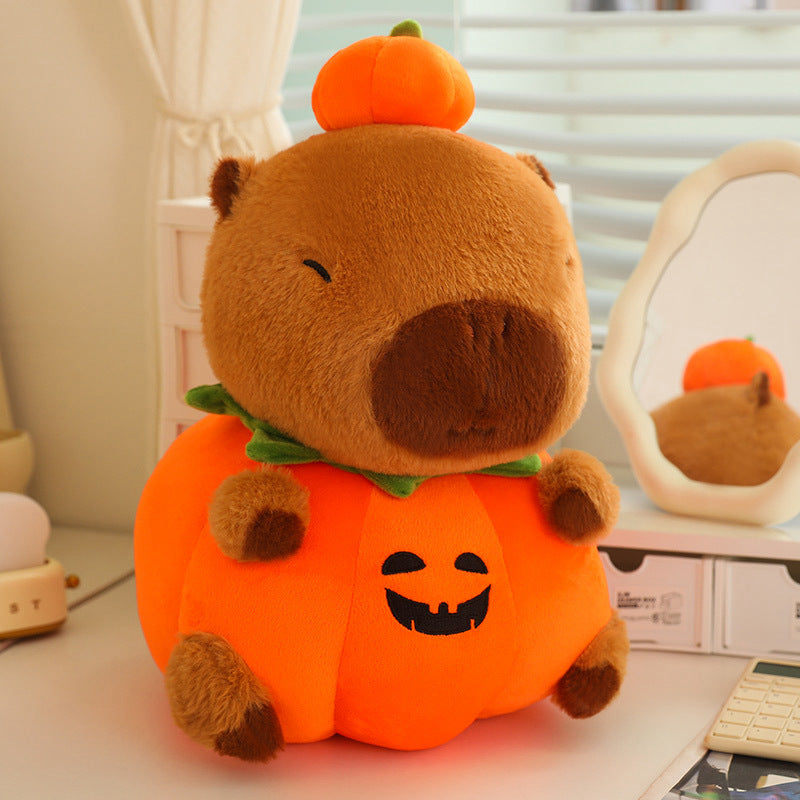 Cute Cappie Baran Melon Capybara Doll Plush Toys - Cindi Book