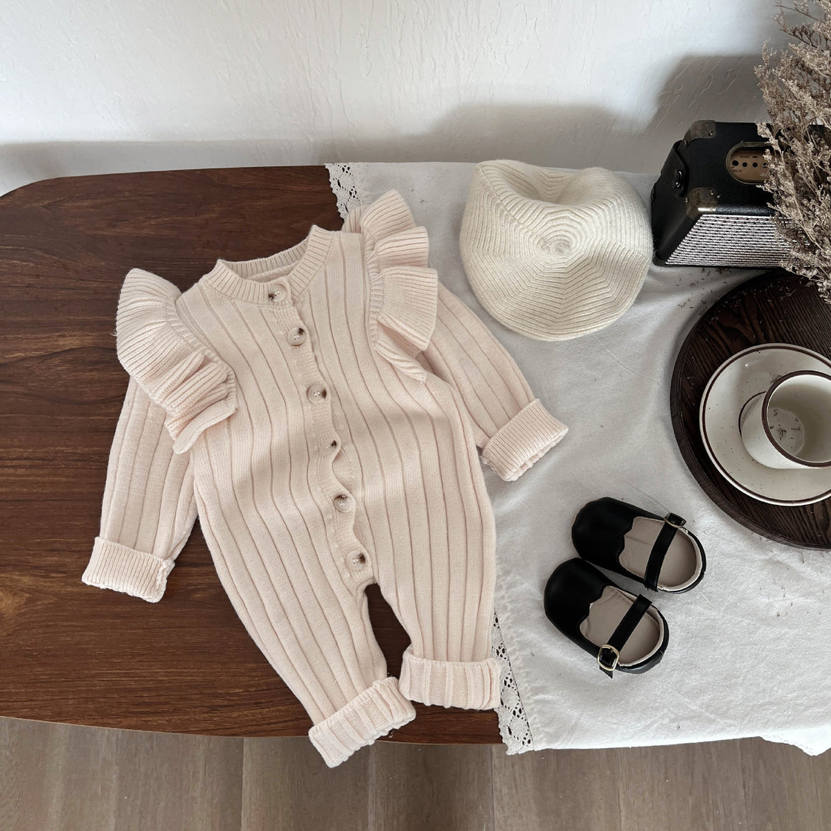 Fashion Personalized Knitted Baby Autumn Clothing Jumpsuit - Cindi Book
