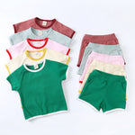Summer Soft Short Sleeve Shorts Suit - Cindi Book