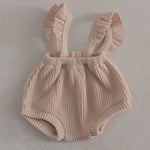 Newborn Lace Overalls Infant Toddler Triangle Shorts - Cindi Book