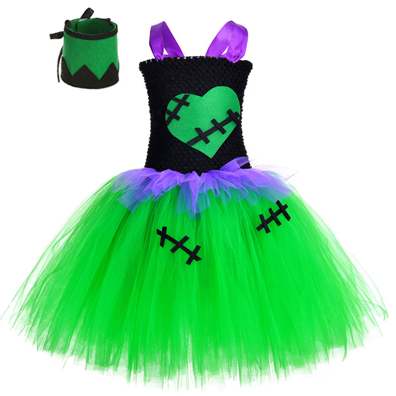 Halloween Vampire Dress Girls Suit - Cindi Book