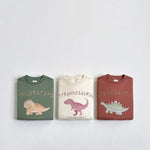 Children's Ins Korean Cartoon Dinosaur Sweatshirt - Cindi Book