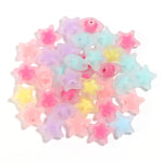 Acrylic Color Five-pointed Star Beaded Diy Ornament Accessories - Cindi Book