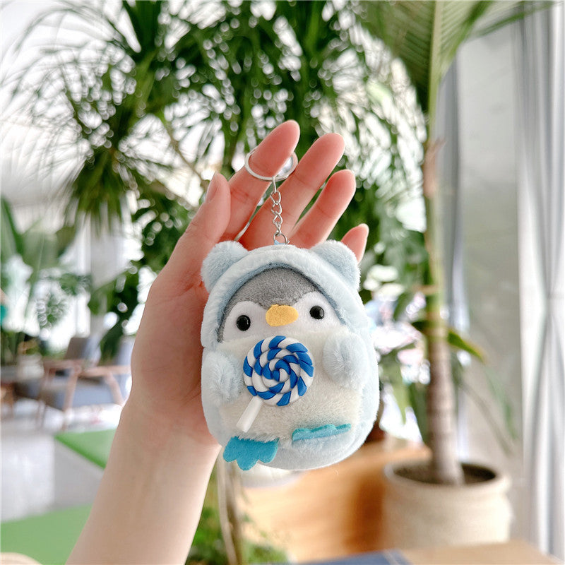 Crossdressing Penguin Doll Ice Cream Small Pendant Shaper Doll - Cindi Book