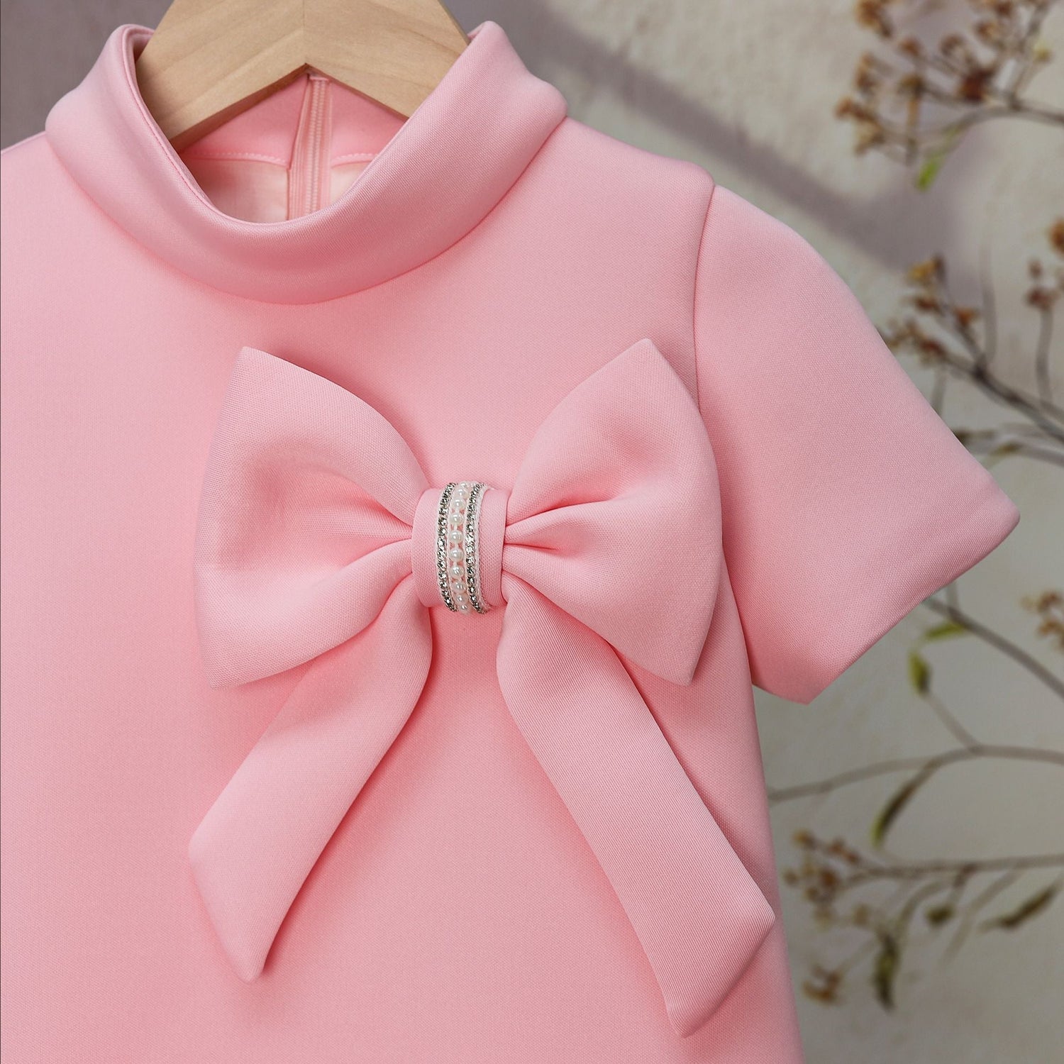 Three-Dimensional Flower Girl Fashion Show Dress