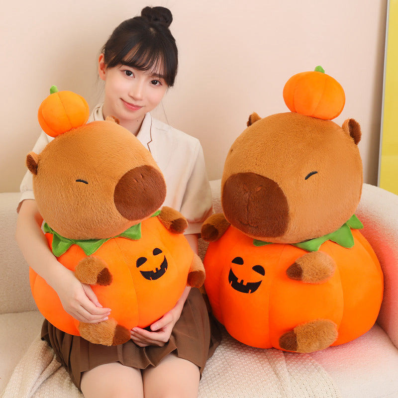 Cute Cappie Baran Melon Capybara Doll Plush Toys - Cindi Book