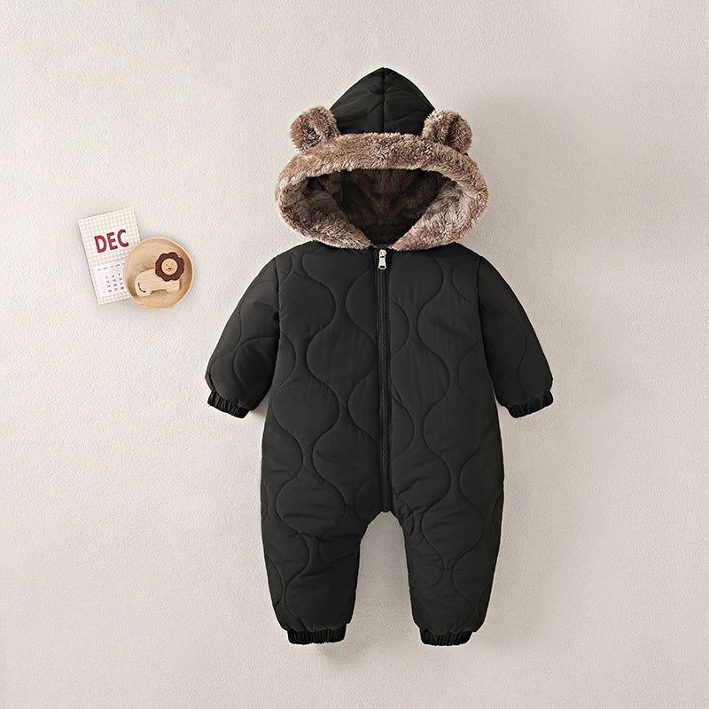 Baby Down Cotton-padded Clothes Winter Jumpsuit - Cindi Book