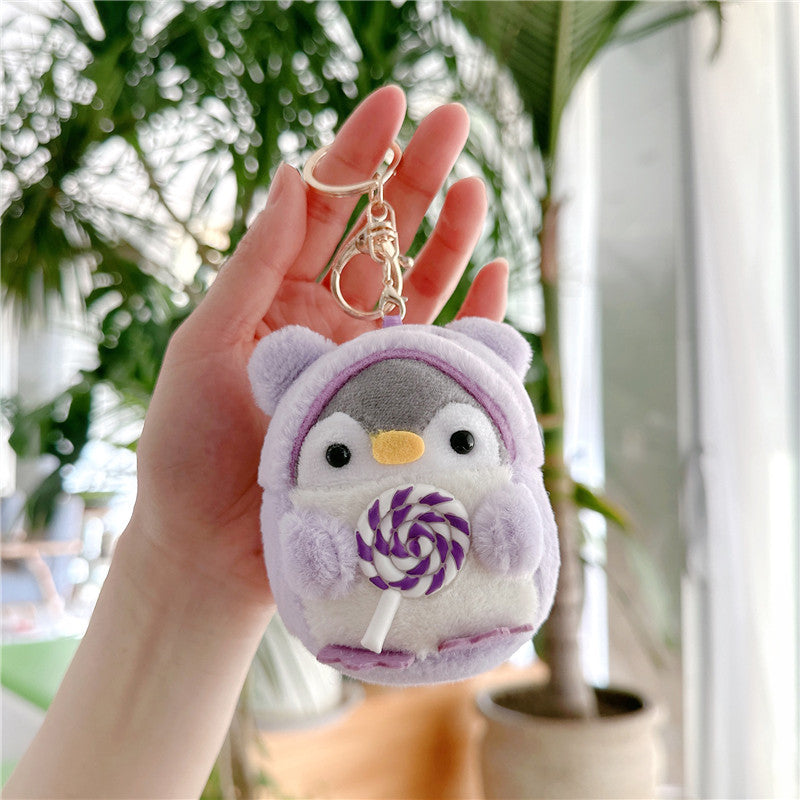 Crossdressing Penguin Doll Ice Cream Small Pendant Shaper Doll - Cindi Book