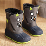 Cartoon Waterproof Non-slip Plus Velvet Men And Women Children's Snow Boots - Cindi Book
