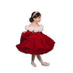 Christmas Princess Dress Children Autumn Long Sleeve Retro - Cindi Book