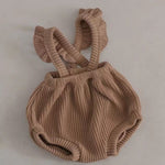 Newborn Lace Overalls Infant Toddler Triangle Shorts - Cindi Book