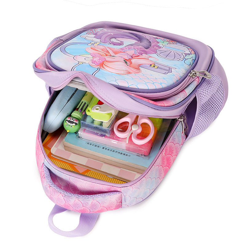New Kindergarten Backpack Cartoon Bag Children's Backpack - Cindi Book