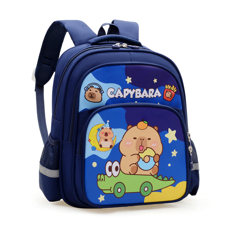 New Children's School Bag Cartoon Capabala School Bag - Cindi Book