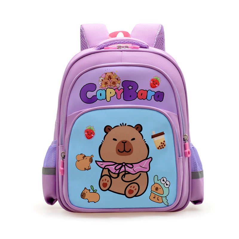 New Children's School Bag Cartoon Capabala School Bag - Cindi Book