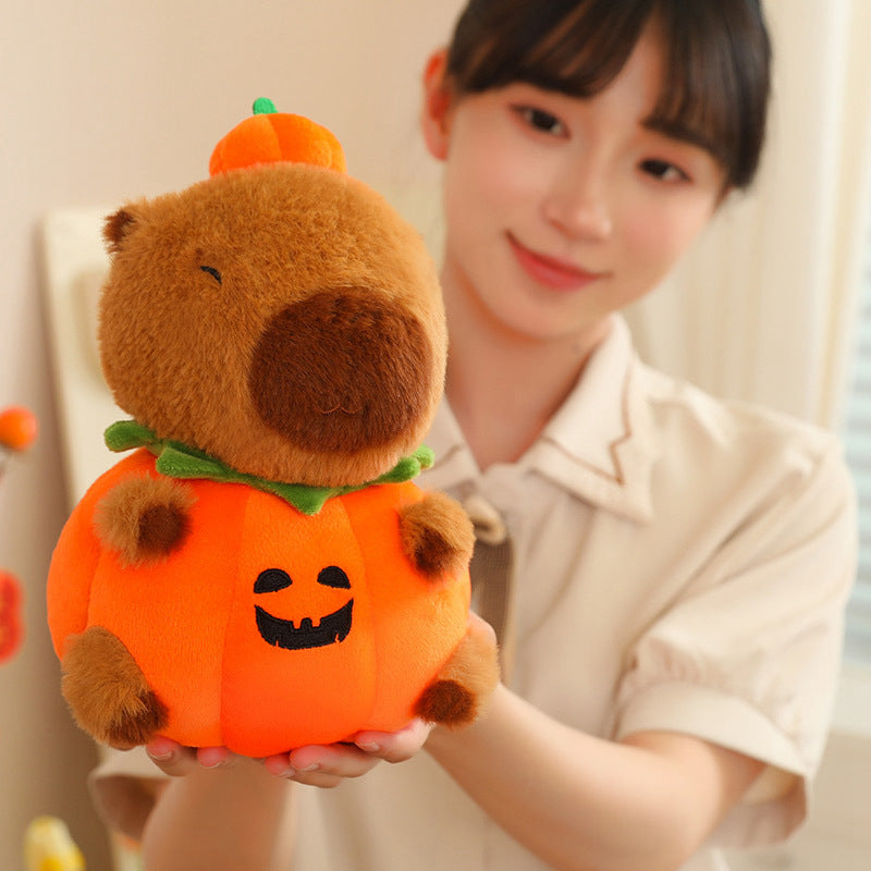Cute Cappie Baran Melon Capybara Doll Plush Toys - Cindi Book