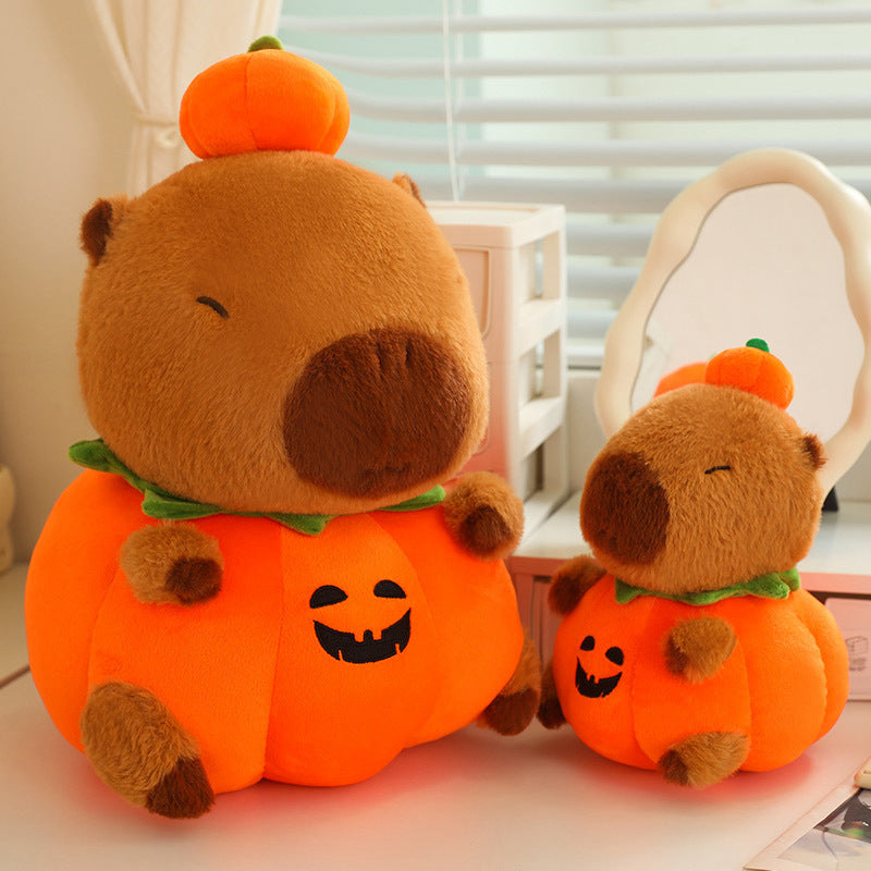 Cute Cappie Baran Melon Capybara Doll Plush Toys - Cindi Book