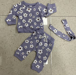Personality New Waffle Print Sweater Suit - Cindi Book