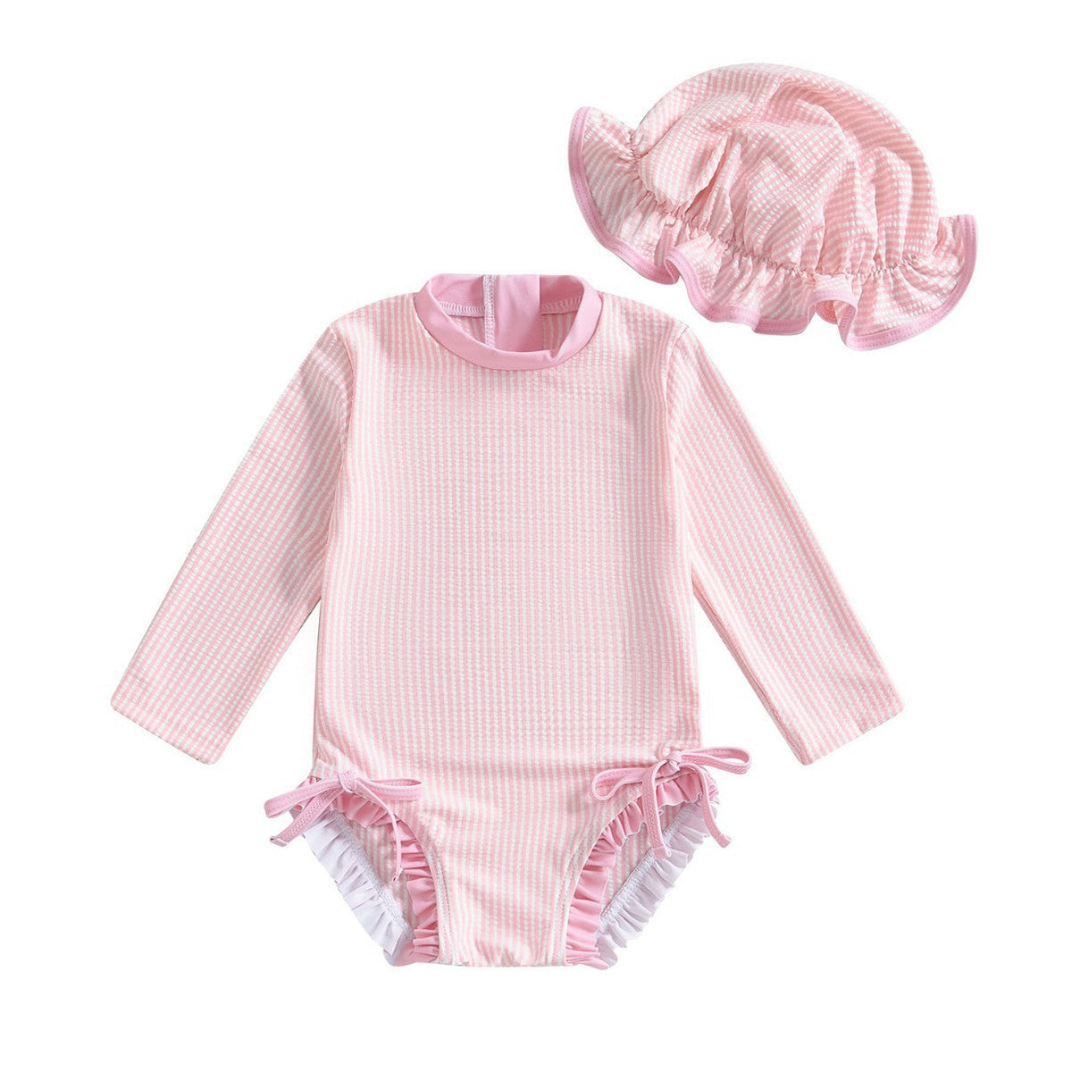 Girls' Striped Fashion Personalized Jumpsuit - Cindi Book