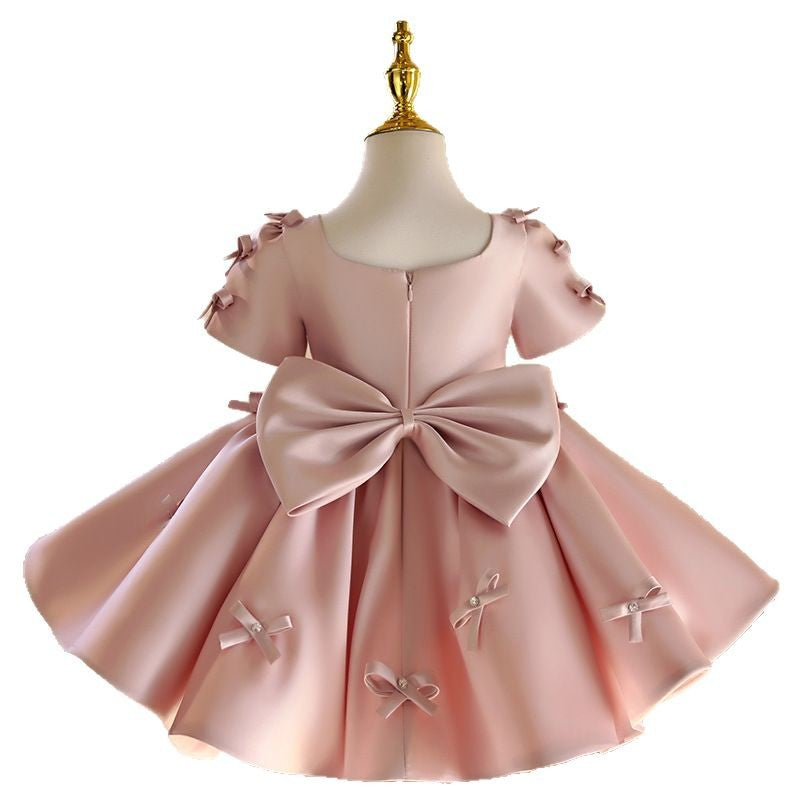 Little Girl Birthday Full-year Evening Dress - Cindi Book