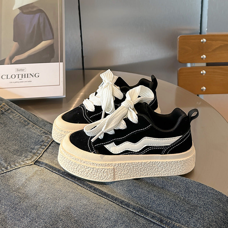 Spring And Autumn New Boys Casual Sneaker Korean Girls Soft Bottom - Cindi Book