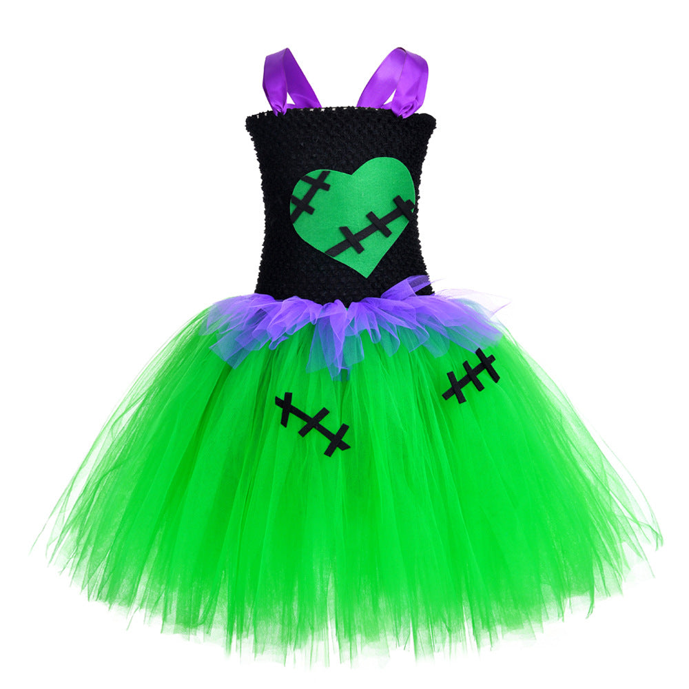 Halloween Vampire Dress Girls Suit - Cindi Book