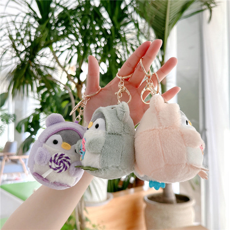 Crossdressing Penguin Doll Ice Cream Small Pendant Shaper Doll - Cindi Book