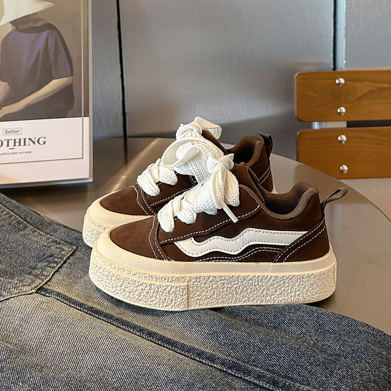 Spring And Autumn New Boys Casual Sneaker Korean Girls Soft Bottom - Cindi Book