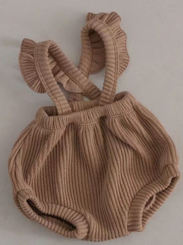Newborn Lace Overalls Infant Toddler Triangle Shorts - Cindi Book