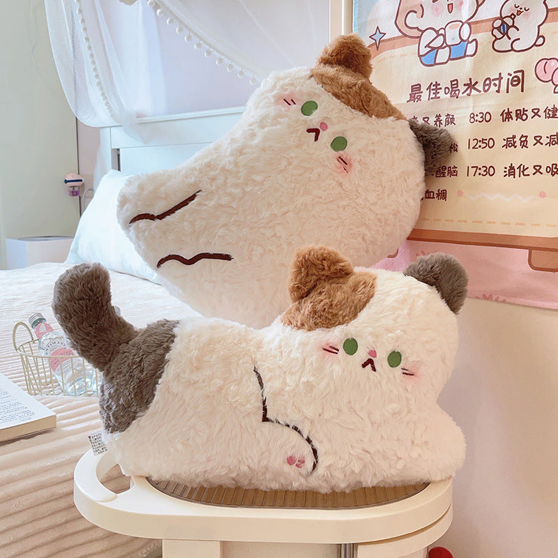 Cute Cartoon Cat Pillow Plush Toy - Cindi Book
