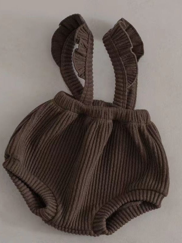 Newborn Lace Overalls Infant Toddler Triangle Shorts - Cindi Book