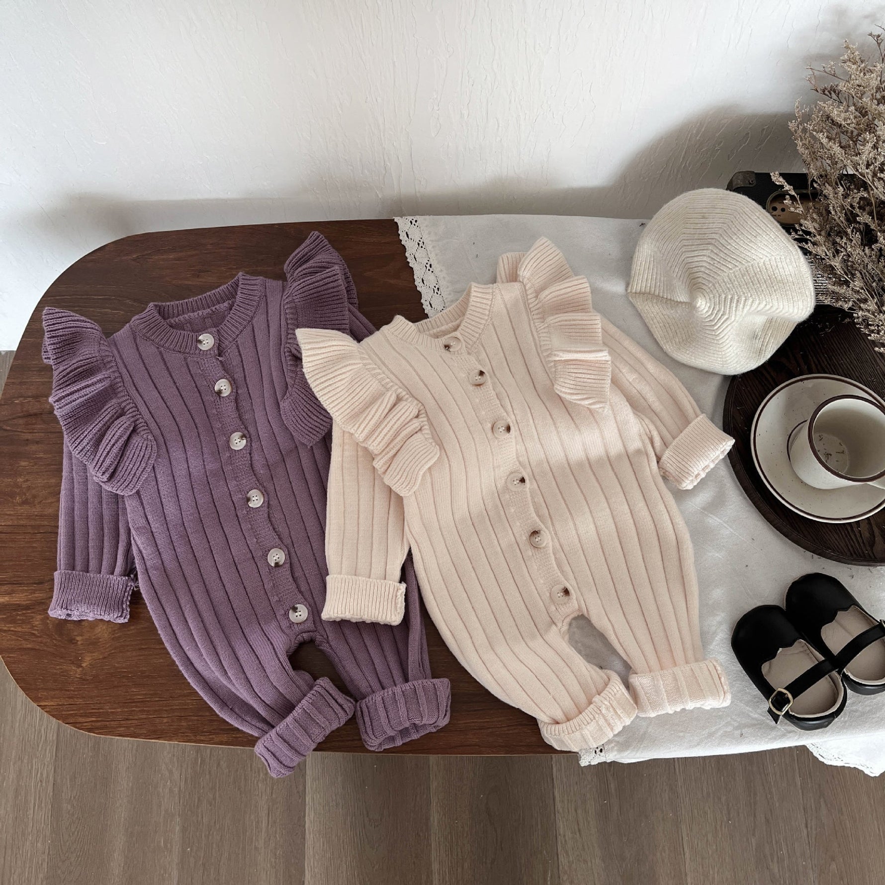 Fashion Personalized Knitted Baby Autumn Clothing Jumpsuit - Cindi Book