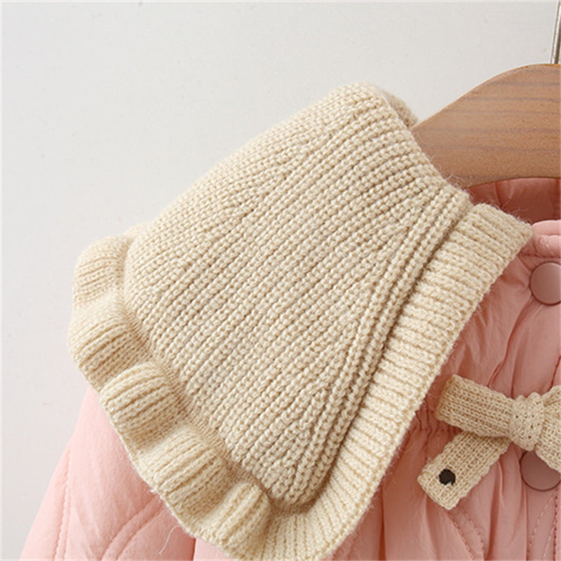 Winter Thick Cotton-padded Coat Girl Thermal Children's Clothing Top - Cindi Book
