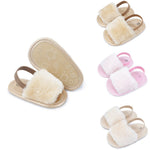 Girls' Plush Fashion Elastic Casual Shoes - Cindi Book