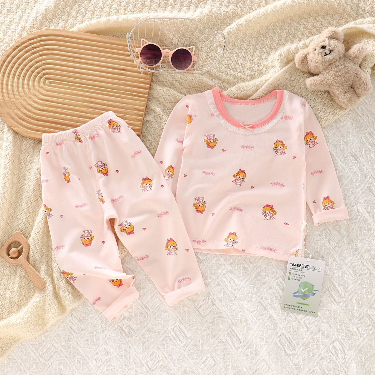 Children's Pajamas Autumn Suit - Cindi Book