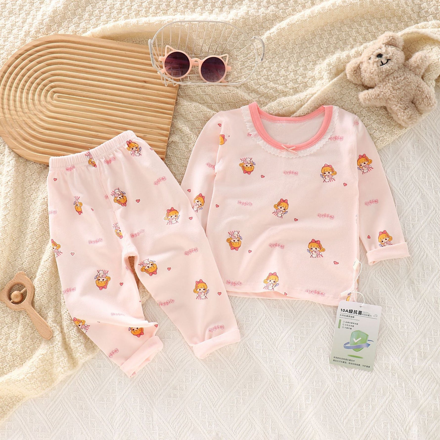 Children's Pajamas Autumn Suit - Cindi Book
