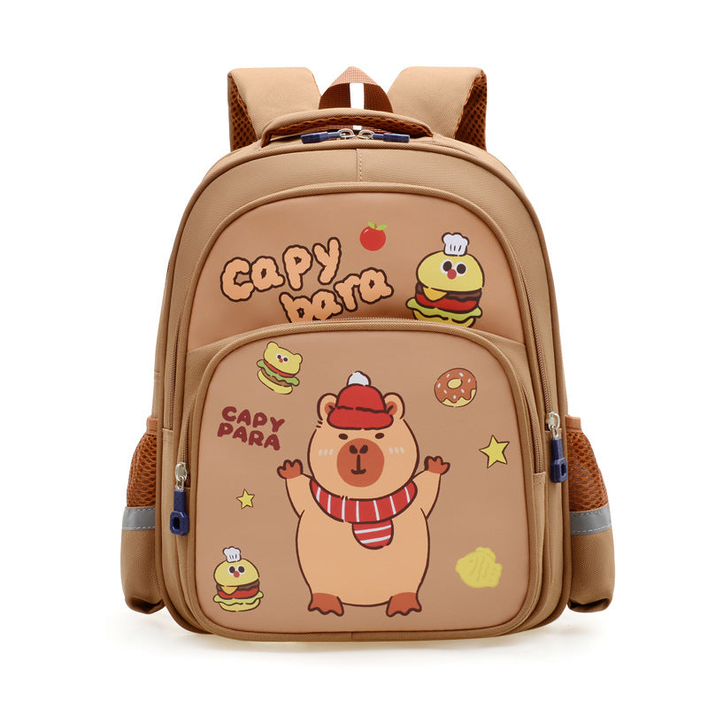 New Children's School Bag Cartoon Capabala School Bag - Cindi Book